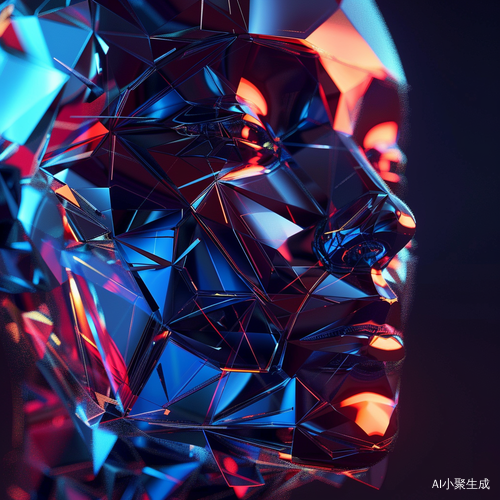 未来科技感的多边形风扇设计