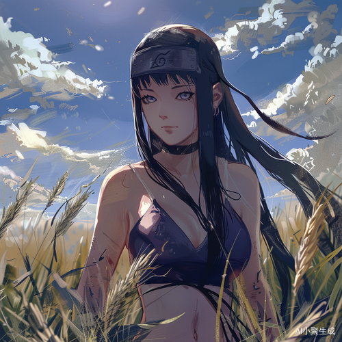 Female Character: Chūn-Li in the Style of Makoto Shinkai