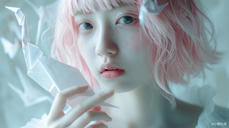 梦幻千纸鹤美少女的快照高清影视