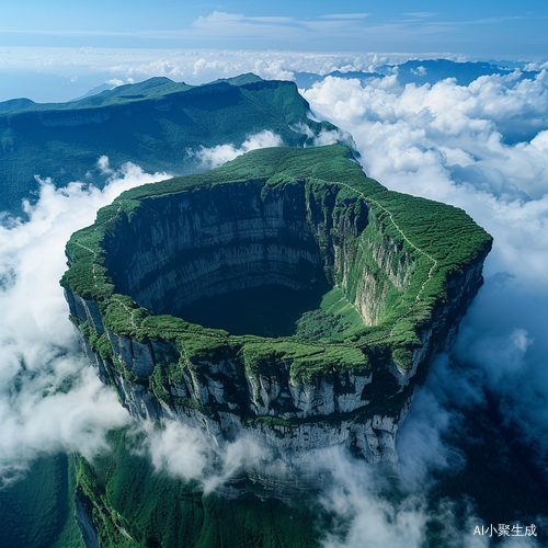 Aerial Photography of Wuzhi Mountain: Majestic Peaks and Artistic Features