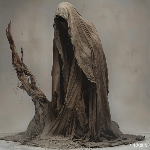 Decadent and Tough Beauty in Dark Brown and Earthy Gray Clothes