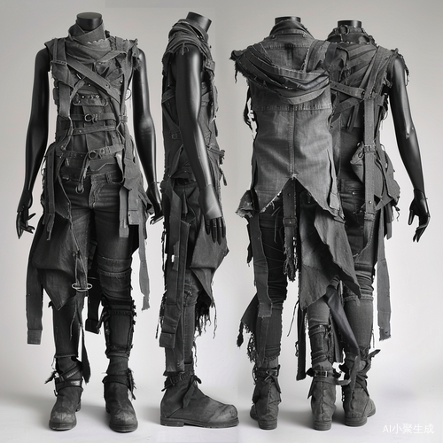Industrial Ruins: Decadent Clothing with Wasted Soil Charm