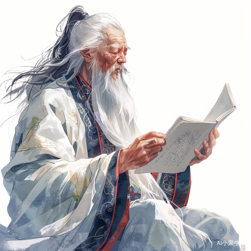中国老者的仙风道骨