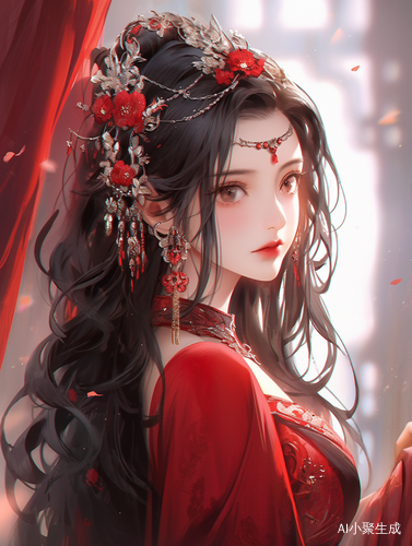 中国古代美女的远景