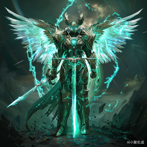 光明神的庄严肩铠与冰光剑