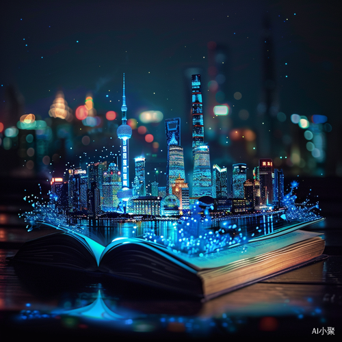 Holographic Magic Book: ShangHai's Stunning 3D Model