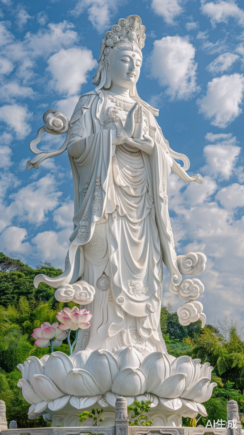 观音菩萨的华丽与神性