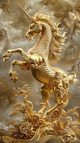 The Symbolic Meaning of the Golden Horse in Chinese Culture