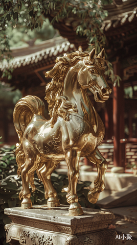 The Symbolic Meaning of the Golden Horse in Chinese Culture