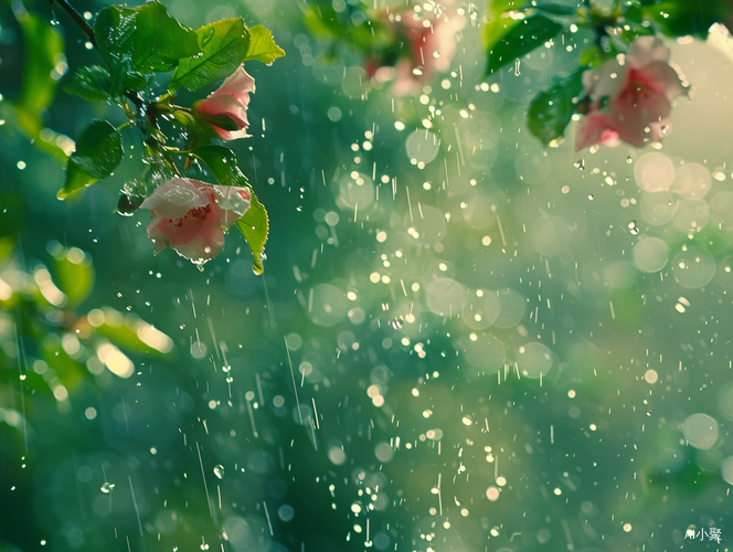 雨水洗涤心灵，带来宁静与舒适