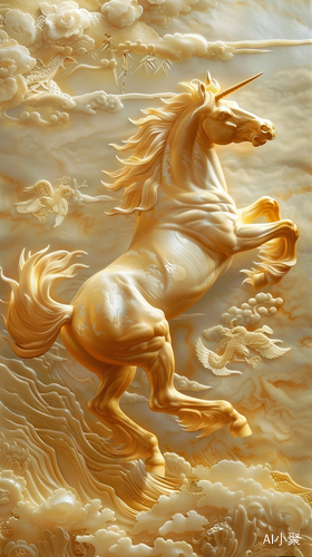 Golden Horse: Abundant Fortune and Boundless Blessings