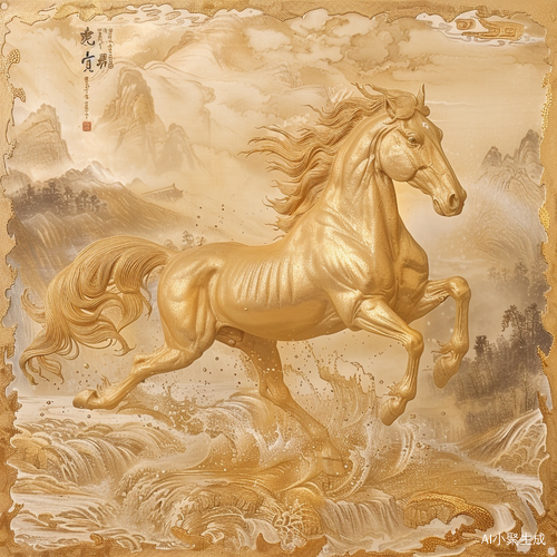 Golden Horse: A Symbol of Wealth, Power, and Abundance