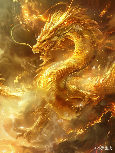 金色龙身中的至高神明