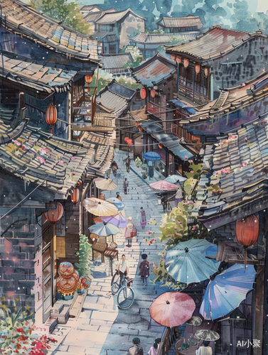 Enchanting Beauty of Longjiao: Illustrated in Xu Beihong's Style