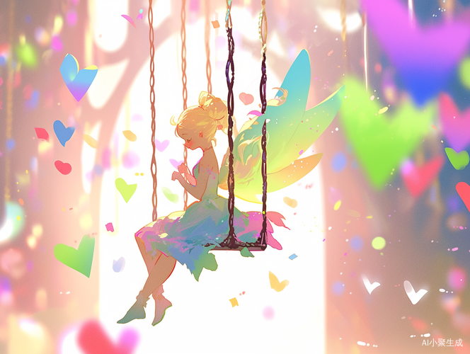 Pixar Studios' 3D Art: Disney Princess Tinkerbell Swinging