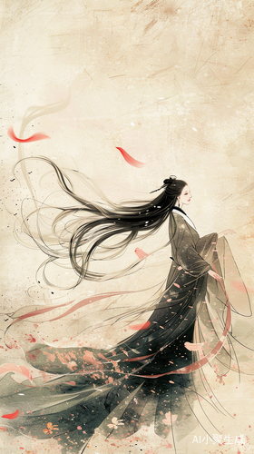 温婉大气的现代女人舞姿轻盈