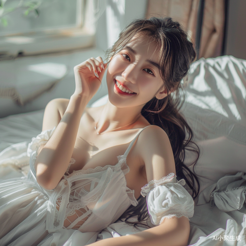 迷人可爱的丰满女性