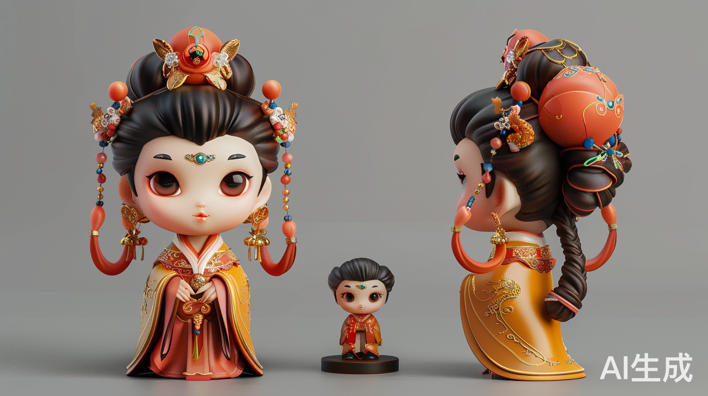 刘三姐吉祥物的多面形象