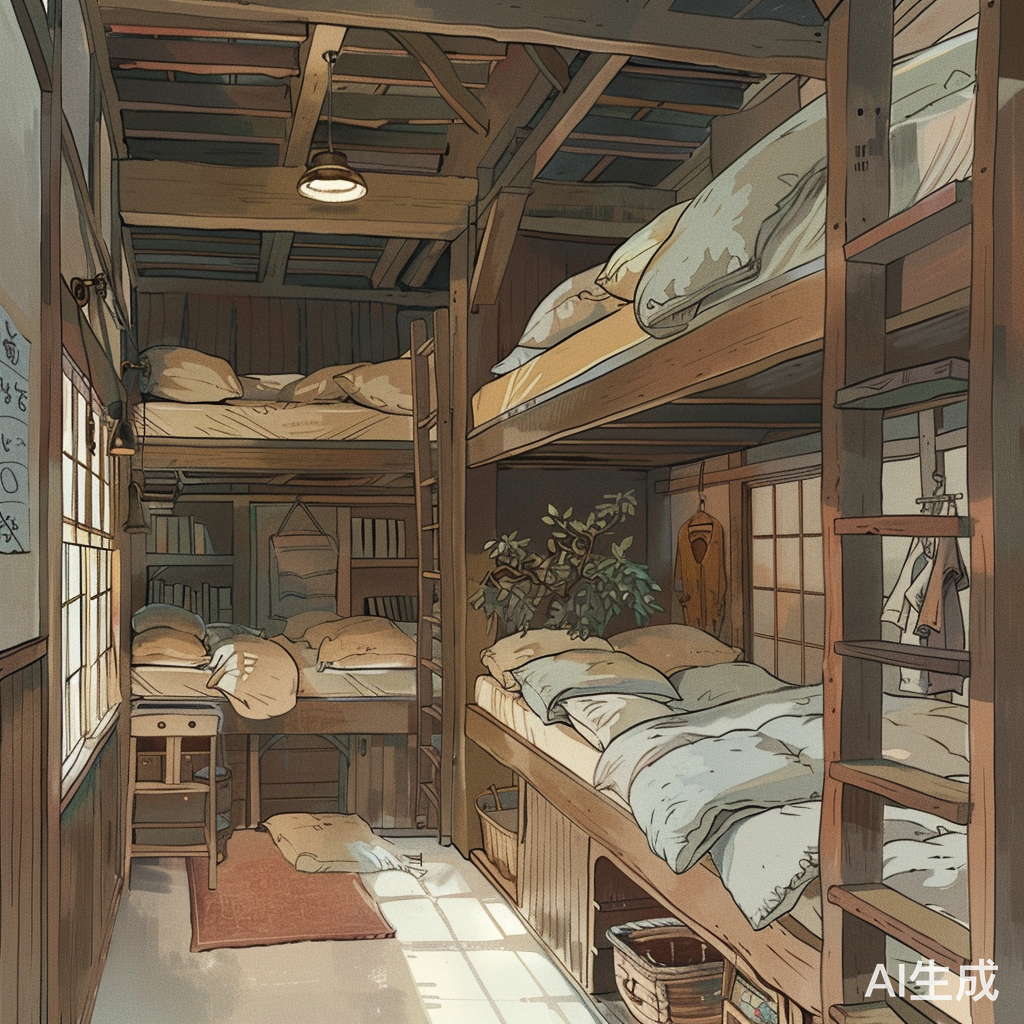 温馨合租宿舍