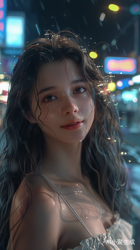 女孩的赛博朋克之美