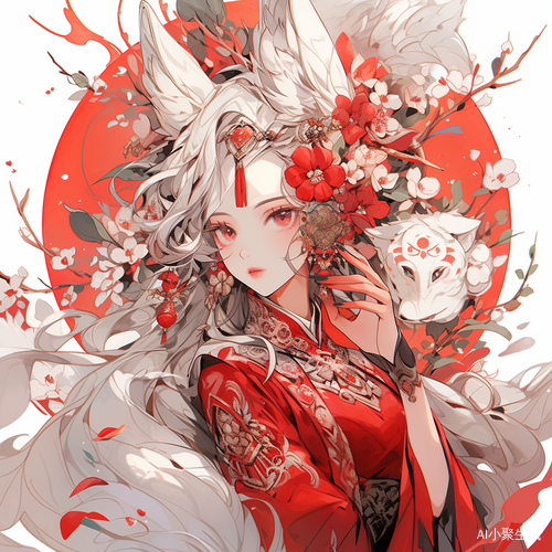 深曲卷发长发蛋蛋卷绾着头发，国色天香的女人