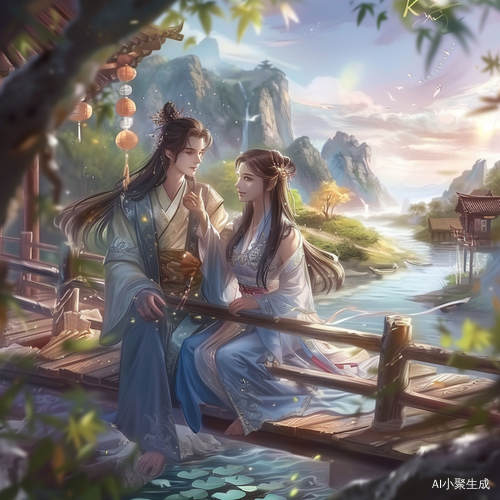 幸福家庭生活在世外桃源