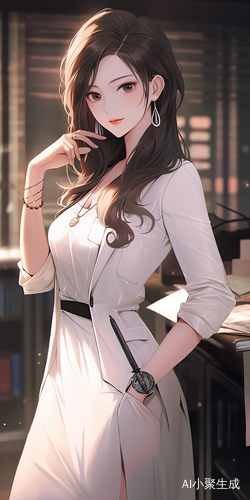生成好看的美女老师