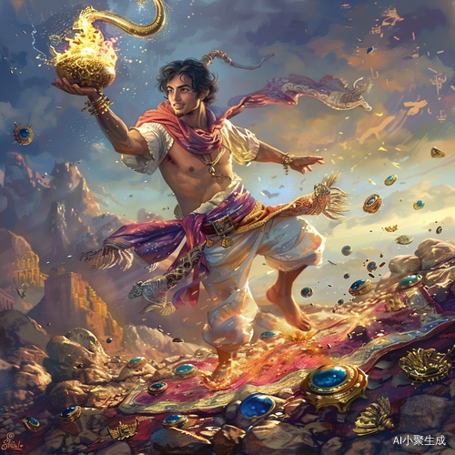 阿拉丁神灯中迷宫般的财富