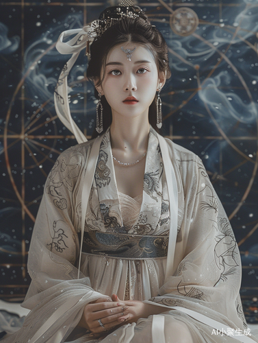 星空仙女：穿汉服的刘亦菲版小龙女