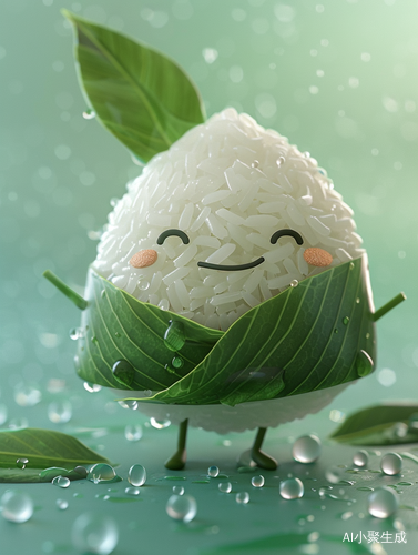 Lovely Cartoon Zongzi with Crystal Clear Appearance