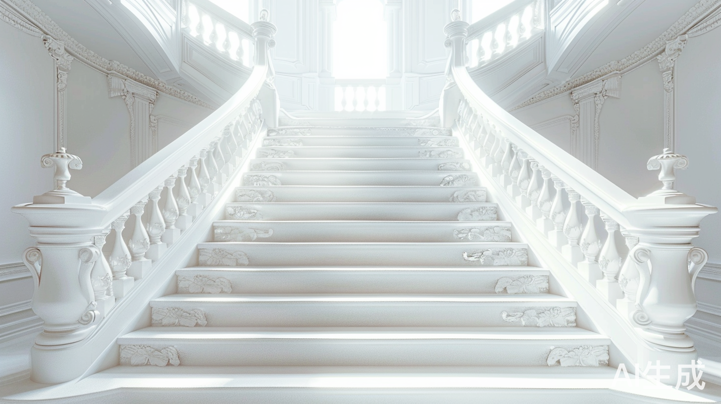 华丽壮观的楼梯