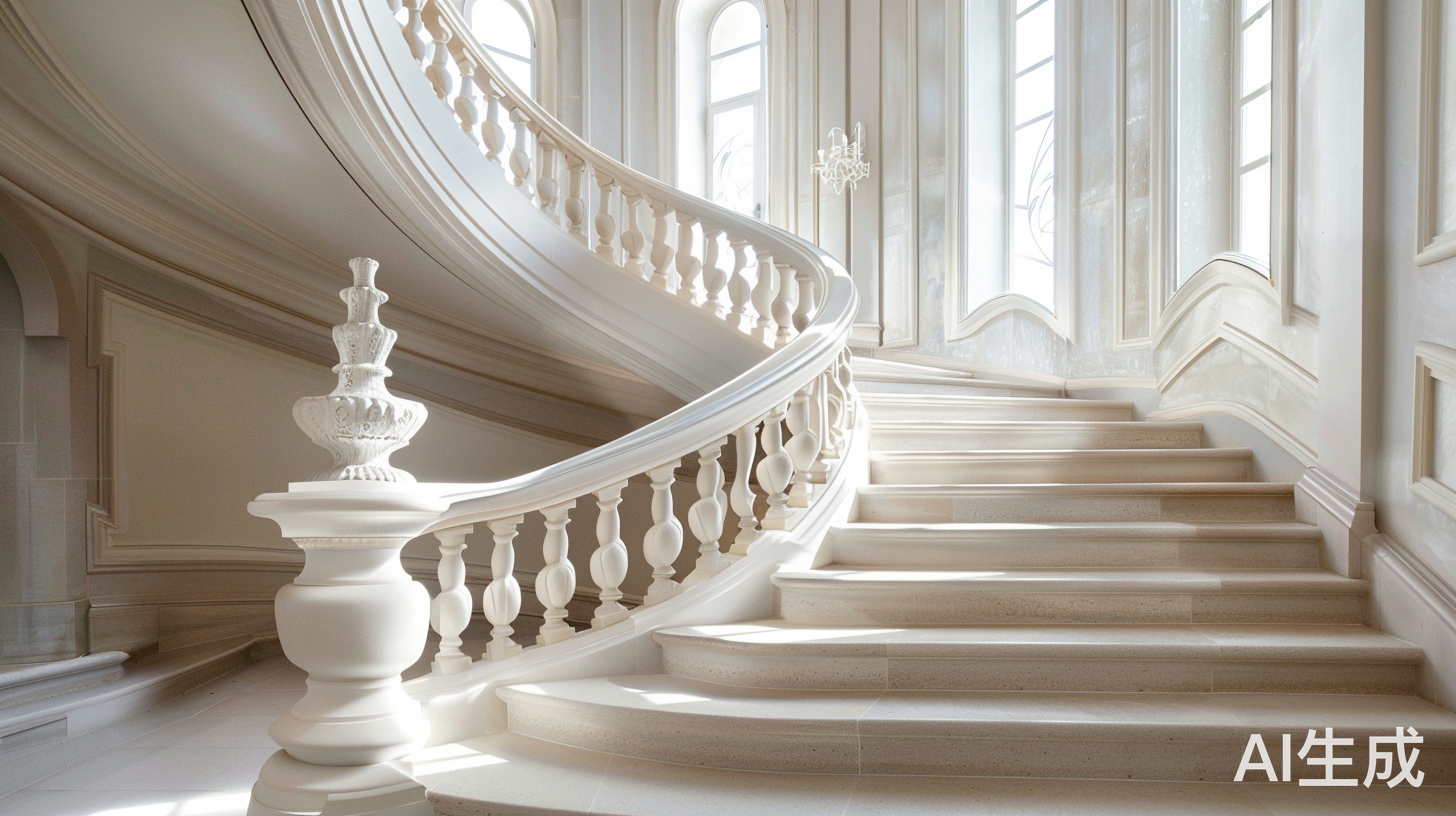 华丽壮观的楼梯