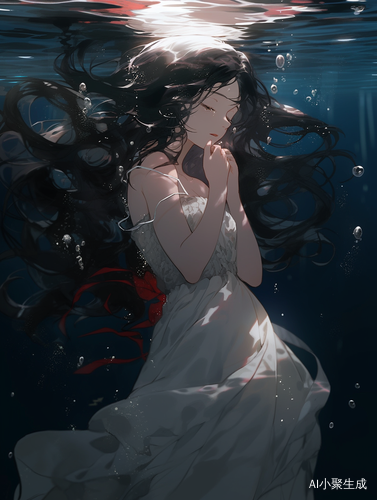 海底世界中的美人鱼