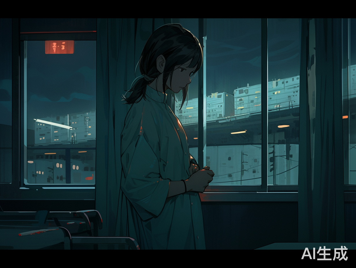 昏暗月光中的绝望