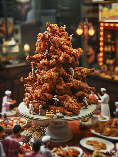 Fried Chicken Fantasy: Tatsuya Tanaka's Surrealistic Miniature Landscapes