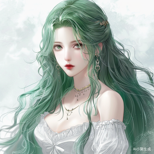 美丽梦幻的动漫女孩