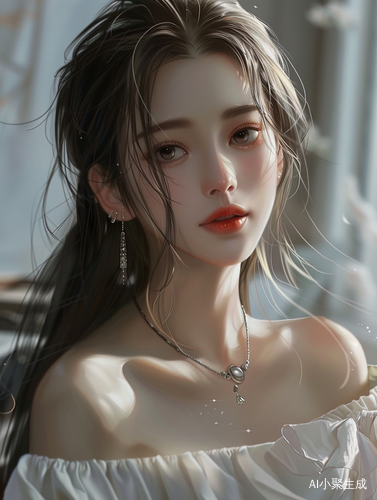 中国女孩的灿烂笑容