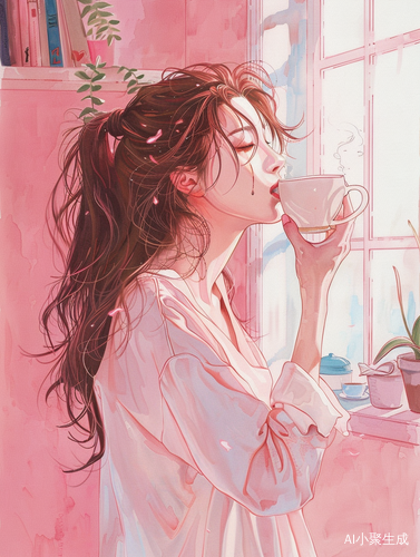 独居女孩的优雅早晨