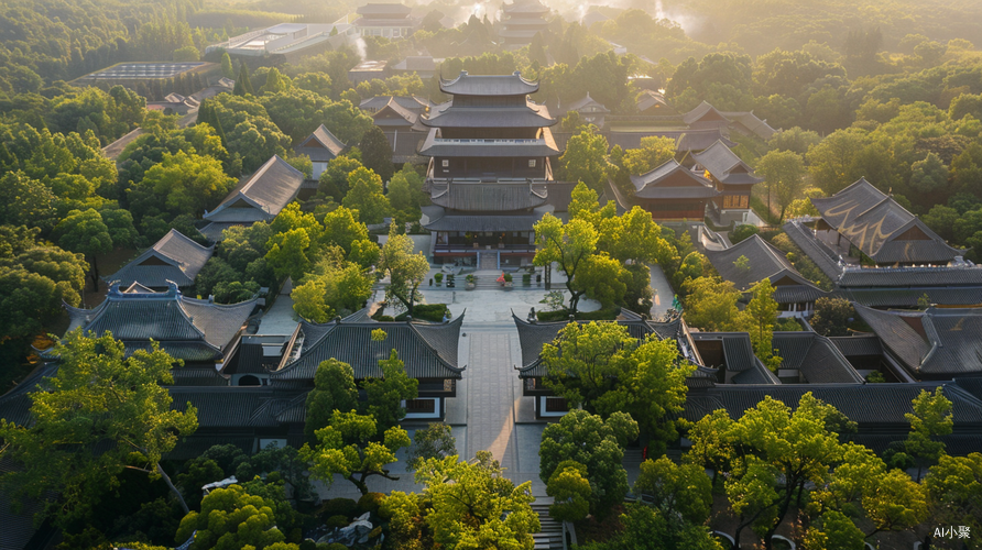 千里江山图的中式建筑大师杰作