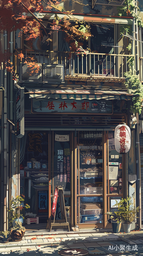 城市喧嚣，小店的孤寂