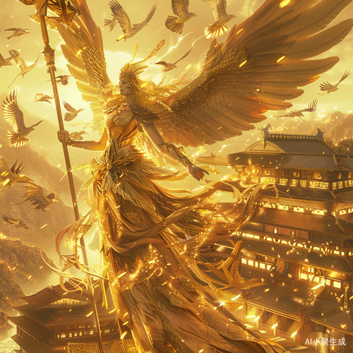 金色凤凰准备战斗，众鸟朝拜