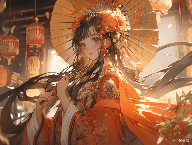 中国古风壁纸：古风美人动态