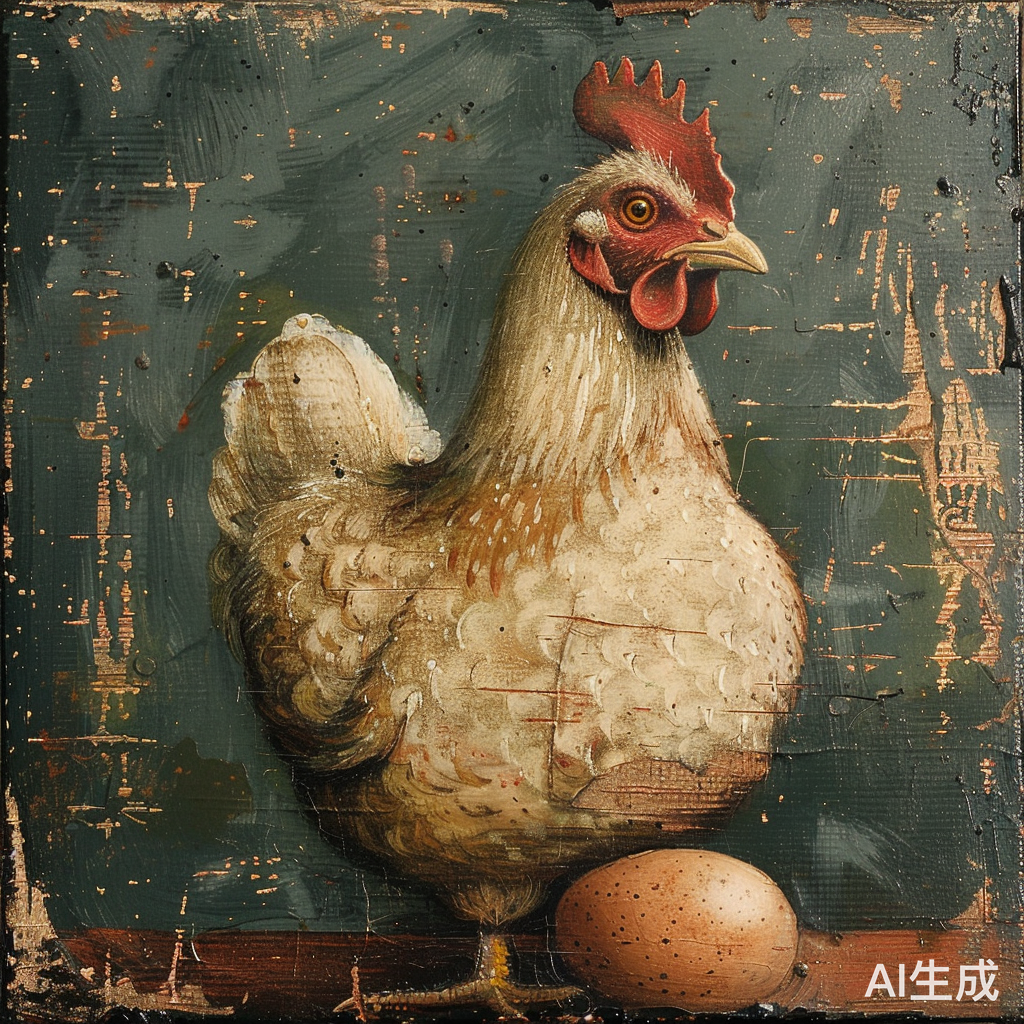 吃鸡蛋的鸡