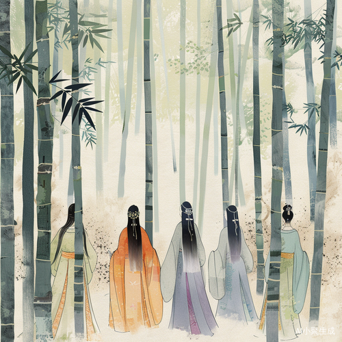 竹林中的小小少女动漫