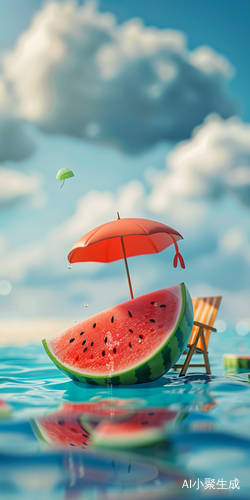 夏日梦幻微型世界手机壁纸