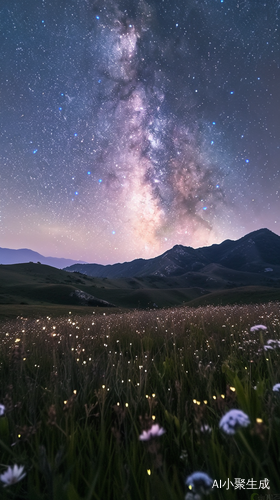 星际幻境：广角镜头下的夜空之美