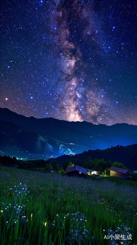 星际幻境：广角镜头下的夜空之美