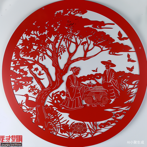 山西黄河剪纸创意设计