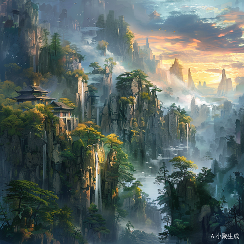 治愈系古风景图