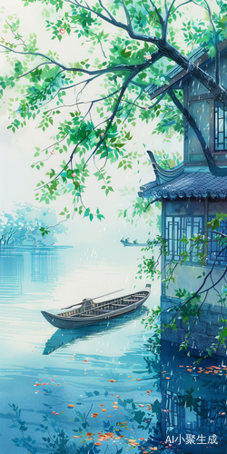 心随风起浪愿洗尘，碧空映影独伫望